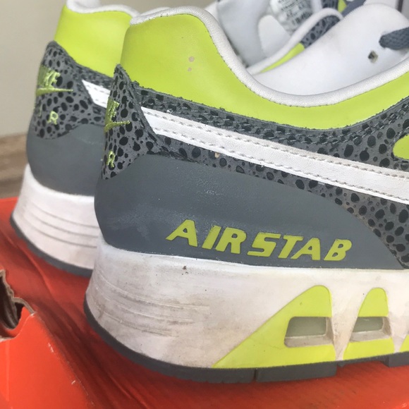 2007 RARE Nike Air Stab Cactus Flint Grey